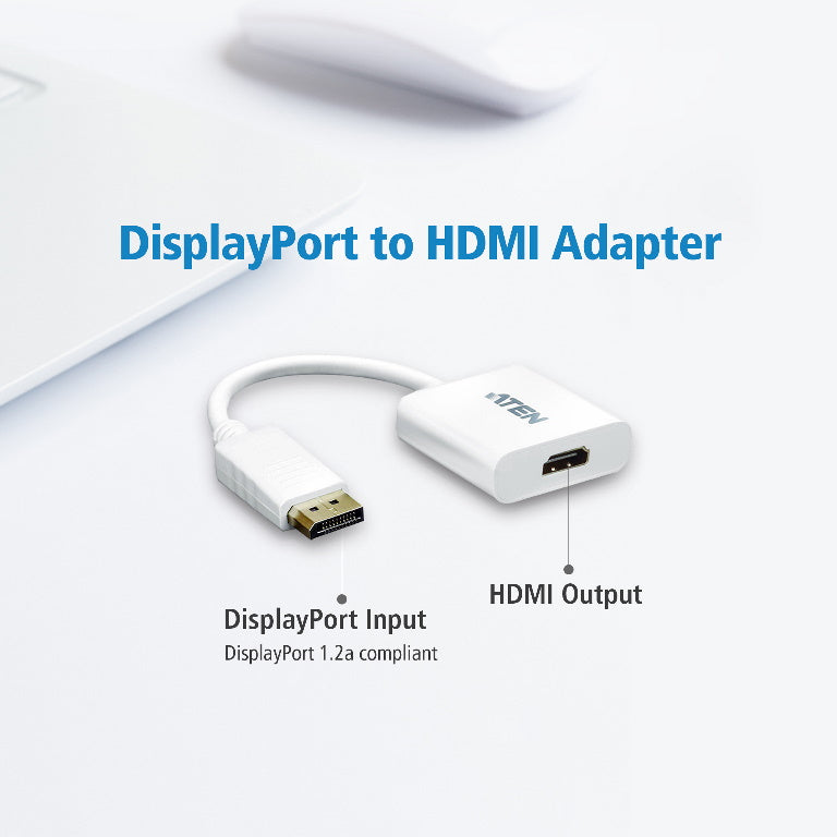 Aten VanCryst DisplayPort (M) to VGA (F) Adapter Aten VanCryst DisplayPort (M) to VGA (F) Adapter